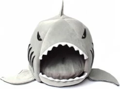 MikaMax Haai Hondenmand - Kattenmand - Dierenmand - Huisdierkussen - Mand Of Bed - Origineel - Extra Zacht Materiaal - 42 X 42 X 36 Cm -Merkloos Winkel 1200x892 2