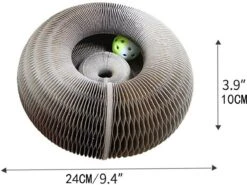 Magic Organ Cat Scratching Board Speelgoed |Magic Krab Karton Krabmat Voor Katten Design Krabkarton Voor Katten 2in 1 Met Speelgoed Balletje- Kattenspeeltjes - Alternatief Voor De Katten Krabpaal - Kattenspeelgoed -TikTok - TikTok Made Me Buy It -Merkloos Winkel 1200x899 8