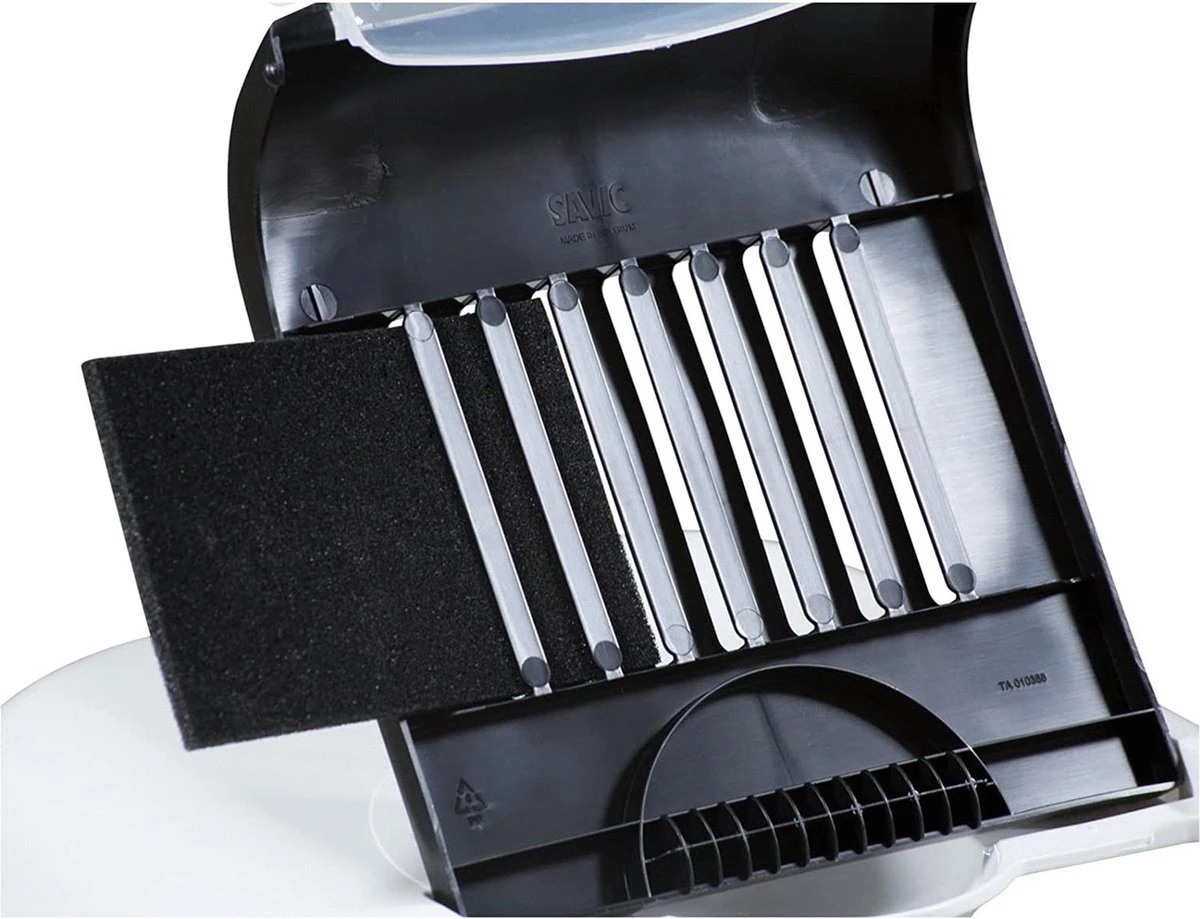 Savic Kattenbak Nestor - Kattenbak - Zwart/Wit - 56 X 39 X 38,5 5 Savic Kattenbak Nestor - Kattenbak - Zwart/Wit - 56 X 39 X 38,5 - Afbeelding 5