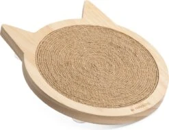 Navaris Houten Krabplank Voor Katten - Krabmat Van Hout En Sisal Voor Aan De Muur - In De Vorm Van Een Kattenkop - Te Bevestigen Met Zuignappen -Merkloos Winkel 1200x921 9