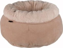 Trixie Kattenmand Elsie Velours Beige - 45 X 45 CM -Merkloos Winkel 1200x922 1