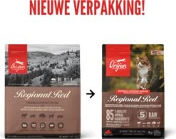 Orijen Regional Red Cat - Kattenvoer - 5.4 Kg -Merkloos Winkel 1200x945