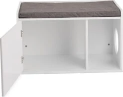 Relaxdays Kattenbak Ombouw - Met Zitkussen - Kattenhuis Wit - Kattenmeubel - Kattenkast 17 Relaxdays Kattenbak Ombouw - Met Zitkussen - Kattenhuis Wit - Kattenmeubel - Kattenkast -Merkloos Winkel 1200x950