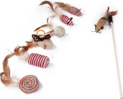 Make Life Beautiful® - Kattenspeeltjes Set - 7-delig - Kattenspeelgoed - Kattenhengel - Speelmuisjes - Kattenspeelgoed Set 21 Make Life Beautiful® - Kattenspeeltjes Set - 7-delig - Kattenspeelgoed - Kattenhengel - Speelmuisjes - Kattenspeelgoed Set -Merkloos Winkel 1200x969 5