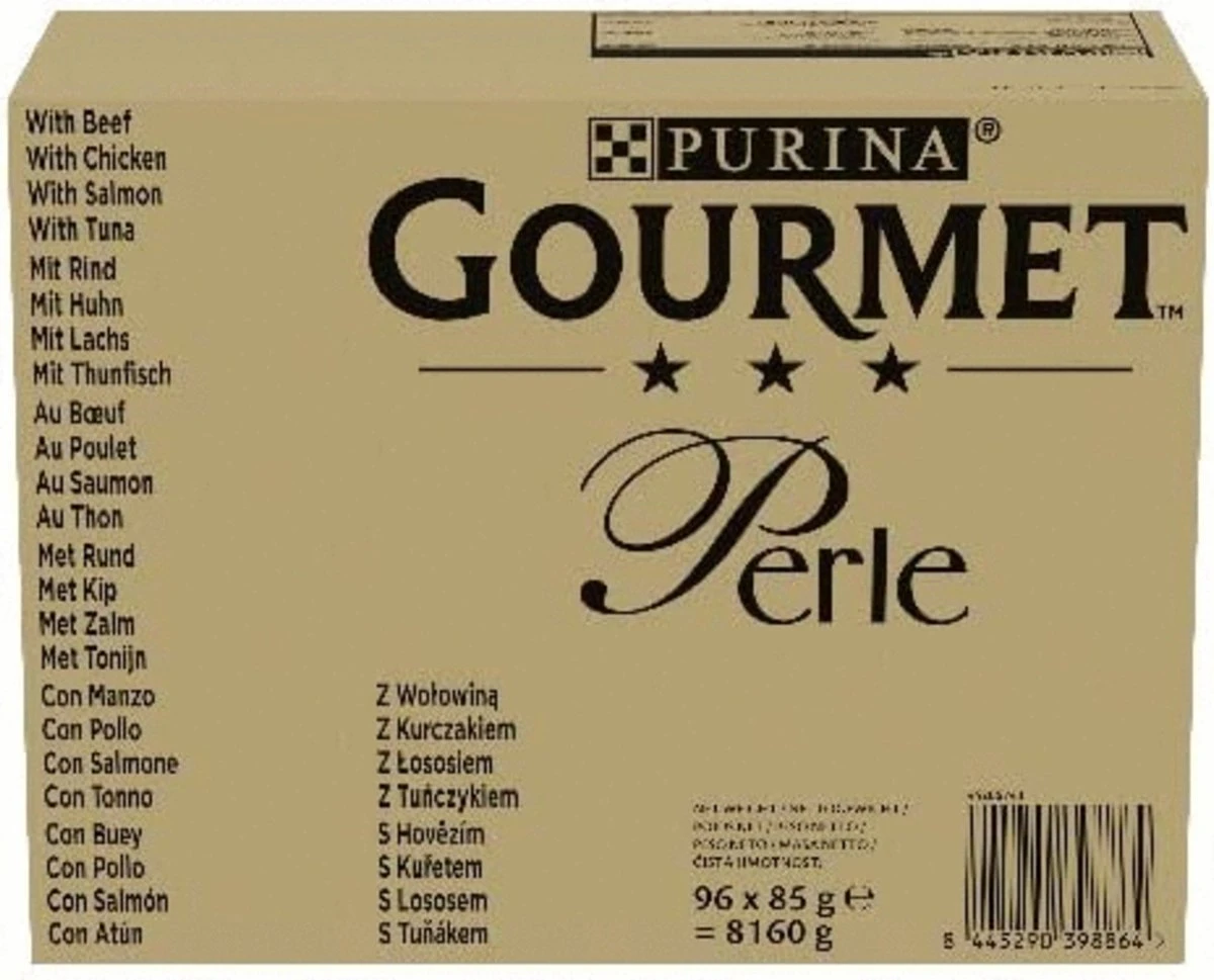 Purina One Gourmet Perle - Kattenvoer - Land En Zee - 96 X 85 Gram 9 Purina One Gourmet Perle - Kattenvoer - Land En Zee - 96 X 85 Gram - Afbeelding 9