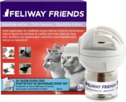 Feliway Friends - Startset - 1 Verdamper Met 1 Vulling - 48 Ml - Anti-conflict Voor Katten