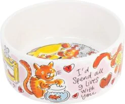 Blond Amsterdam - Kattenvoerbak - Wit - Ø 15,5 Cm -Merkloos Winkel 1200x991