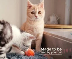 Cheerble Mini Ball 2.0 - Slimme Interactieve Zelf Rollende Bal Voor Katten - 3 Speelmodi - Kattenspeeltjes - USB Oplaadbaar - Rood -Merkloos Winkel 1200x994