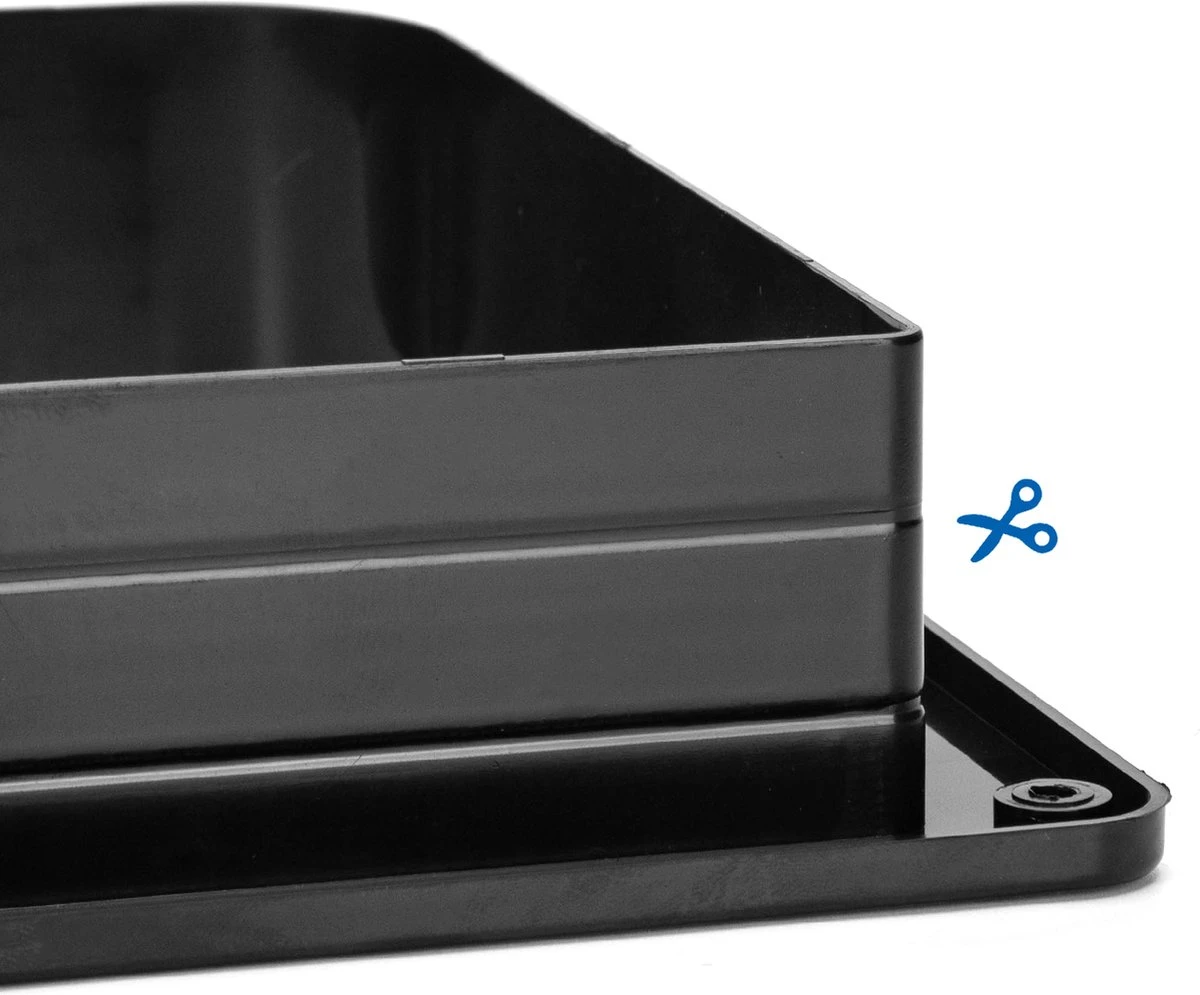 Nobleza Kattenluik Met Tunnel - 4 Vergrendelingsstanden - Weerbestendig - Binnen En Buiten - 28.5 X 25 Cm - Maat XL - Zwart 11 Nobleza Kattenluik Met Tunnel - 4 Vergrendelingsstanden - Weerbestendig - Binnen En Buiten - 28.5 X 25 Cm - Maat XL - Zwart - Afbeelding 11