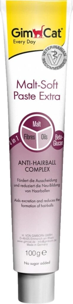 GimCat Haarbalpasta - Mout -100 G 26 GimCat Haarbalpasta - Mout -100 G -Merkloos Winkel 290x1200 3