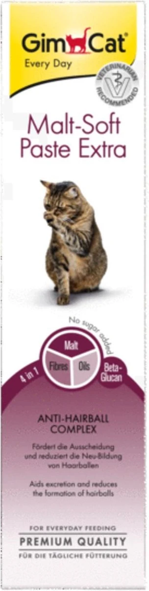 GimCat Haarbalpasta - Mout -100 G 2 GimCat Haarbalpasta - Mout -100 G - Afbeelding 2