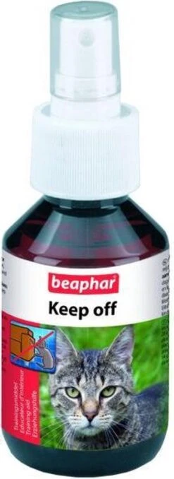 Beaphar Keep Off - Kat - 100 Ml -Merkloos Winkel 437x1200