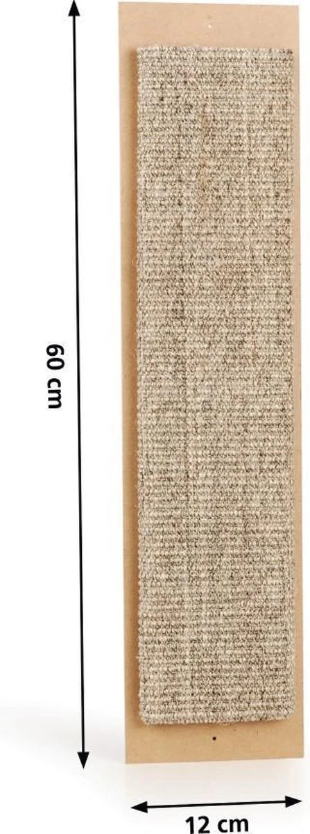 Beeztees Luxe Sisal - Krabplank - Kattenkruid - Jumbo - 70x17x3 Cm 3 Beeztees Luxe Sisal - Krabplank - Kattenkruid - Jumbo - 70x17x3 Cm - Afbeelding 3