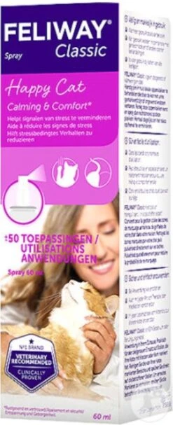 Feliway Spray - Kat - 20 Ml 18 Feliway Spray - Kat - 20 Ml -Merkloos Winkel 488x1200