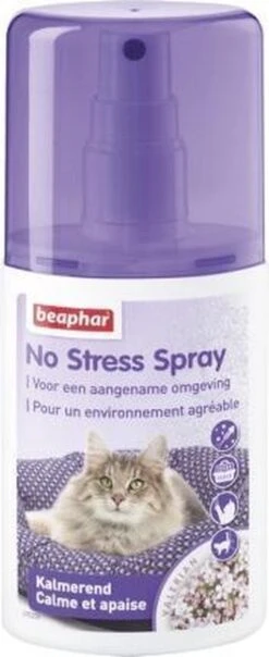Beaphar No Stress Spray Hond - Kat 125 Ml -Merkloos Winkel 491x1200 1