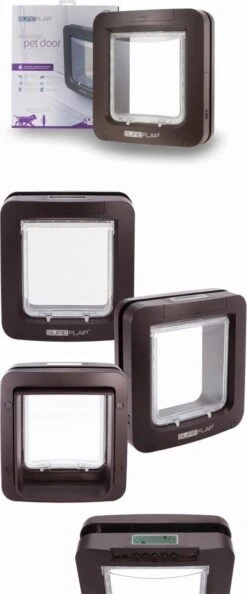 SureFlap Microchip Huisdierluik L - Bruin - 18 X 17 Cm -Merkloos Winkel 499x1200