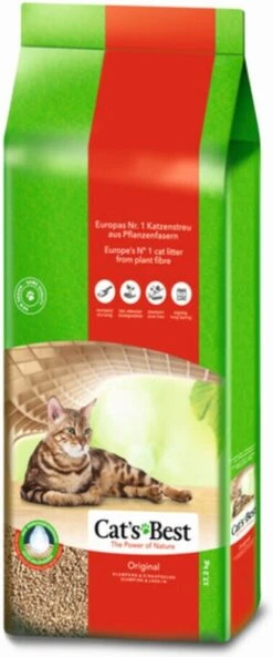 Cat's Best Oko Plus Korrels - Kattenbakvulling - 40 L 16 Cat's Best Oko Plus Korrels - Kattenbakvulling - 40 L -Merkloos Winkel 500x1200