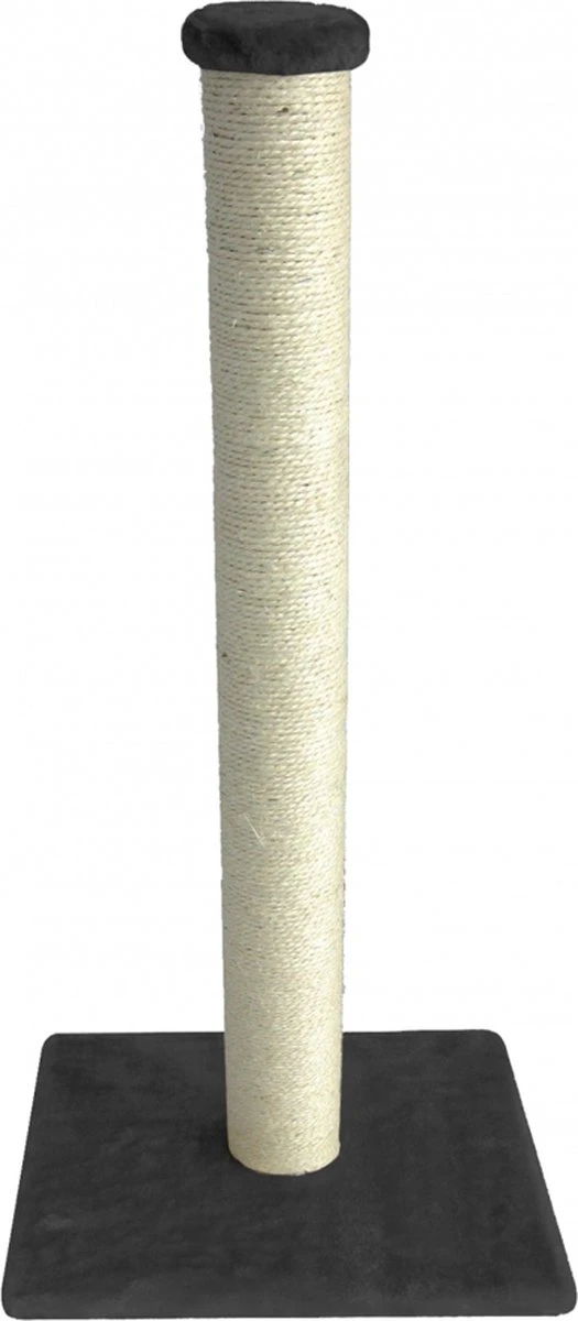 Trixie Ebi Classic Eco Highpost - Krabpaal - Zwart - 40 X 40 X 90 Cm 1 Trixie Ebi Classic Eco Highpost - Krabpaal - Zwart - 40 X 40 X 90 Cm