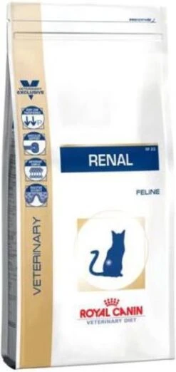 Royal Canin Renal - Kattenvoer - 4 Kg -Merkloos Winkel 568x1200