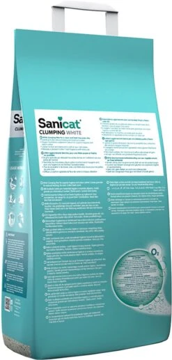 Sanicat Kattenbakvulling Clumping White Cotton Fresh 20 Liter 13 Sanicat Kattenbakvulling Clumping White Cotton Fresh 20 Liter -Merkloos Winkel 573x1200