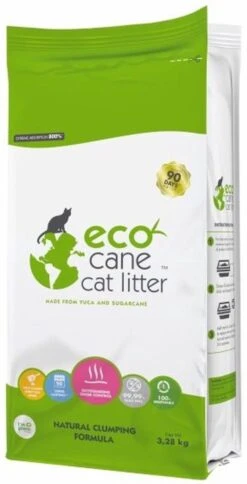 Eco Cane Kattenbakvulling 3,28kg -Merkloos Winkel 613x1200