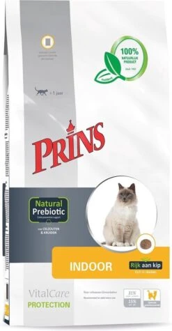 Prins VitalCare Protection Indoor Kattenvoer 5 Kg -Merkloos Winkel 624x1200 1