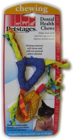 Petstages Dental Health Chew Kattenspeelgoed - Catnip -Merkloos Winkel 633x1200 1