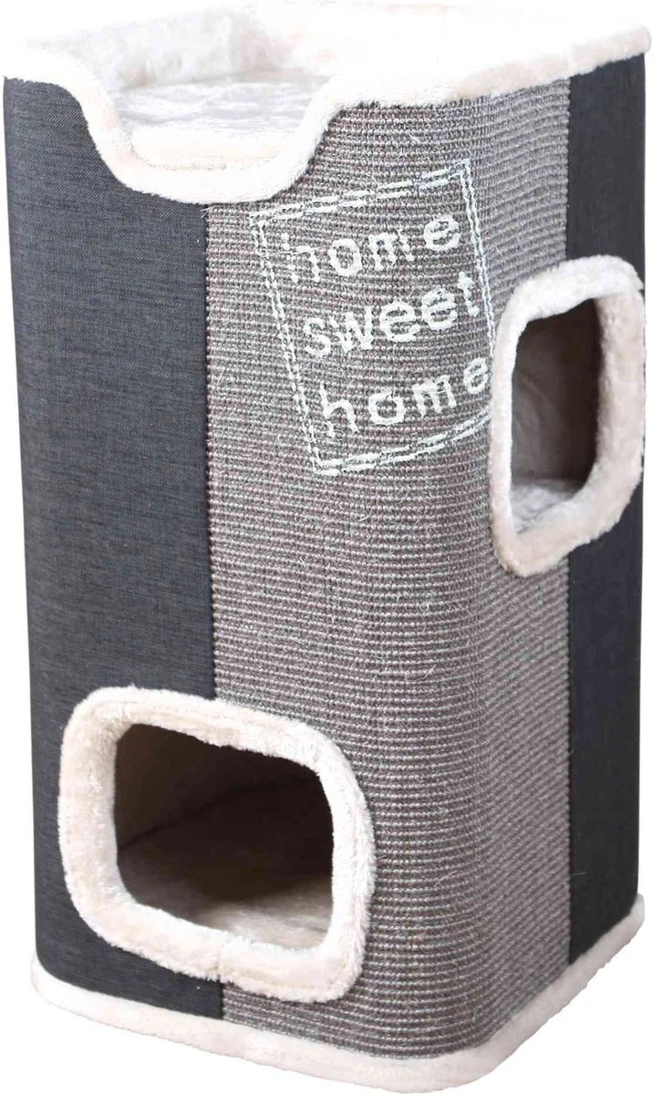 Trixie Krabton Jorge Antraciet / Grijs / Lichtgrijs (40X40X78 CM) 3 Trixie Krabton Jorge Antraciet / Grijs / Lichtgrijs (40X40X78 CM) - Afbeelding 3