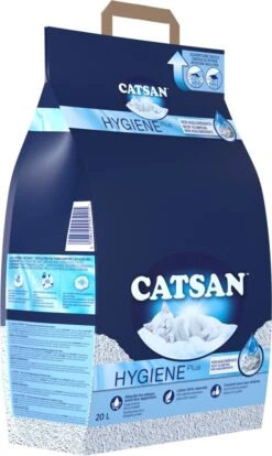 Catsan Hygiene Plus - Kattenbakvulling Geurabsorberend - 20 L -Merkloos Winkel 716x1200 1