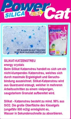 Merkloos PowerCat Silicaat Kattenbakvulling Met Energy Kristallen - 12 X 5L -Merkloos Winkel 719x1200 1