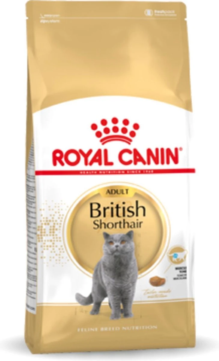 Royal Canin British Shorthair Adult - Kattenvoer - 2 Kg 1 Royal Canin British Shorthair Adult - Kattenvoer - 2 Kg