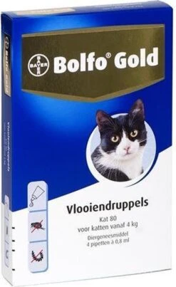Bayer Bolfo Gold 40 Anti Vlooienmiddel - Kat - 0 Tot 4 Kg - 2 Pipetten 12 Bayer Bolfo Gold 40 Anti Vlooienmiddel - Kat - 0 Tot 4 Kg - 2 Pipetten -Merkloos Winkel 735x1200