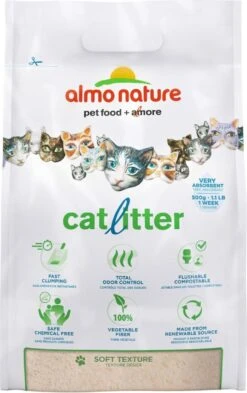 Almo Nature Zuinige Kattenbakvulling Klontvormend En Milieuvriendelijk - Inhoud 4,54 Kg -Merkloos Winkel 755x1200