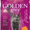 Golden Grey Master Kattenbakvulling Met Silicaat En Babypoeder - 1 Zak