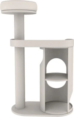 Trixie Krabaal Falco Lichtgrijs/Bruin - 70X38X117 CM -Merkloos Winkel 765x1200 1