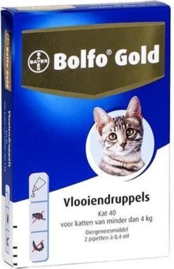Bayer Bolfo Gold 80 Anti Vlooienmiddel - Kat - > 4 Kg - 4 Pipetten -Merkloos Winkel 776x1200 1
