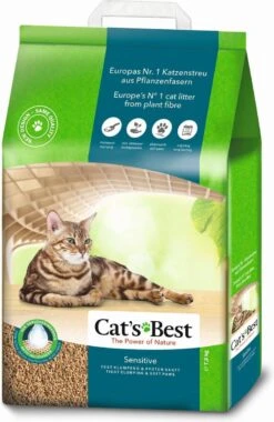 Cat's Best Sensitive - Kattenbakvulling - 20 L -Merkloos Winkel 779x1200