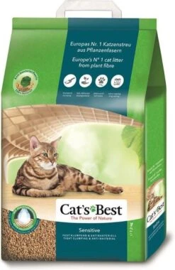 Cat's Best Sensitive - Kattenbakvulling - 20 L -Merkloos Winkel 781x1200 1
