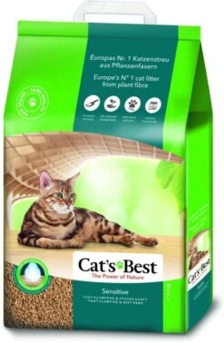 Cat's Best Sensitive - Kattenbakvulling - 20 L -Merkloos Winkel 785x1200 3