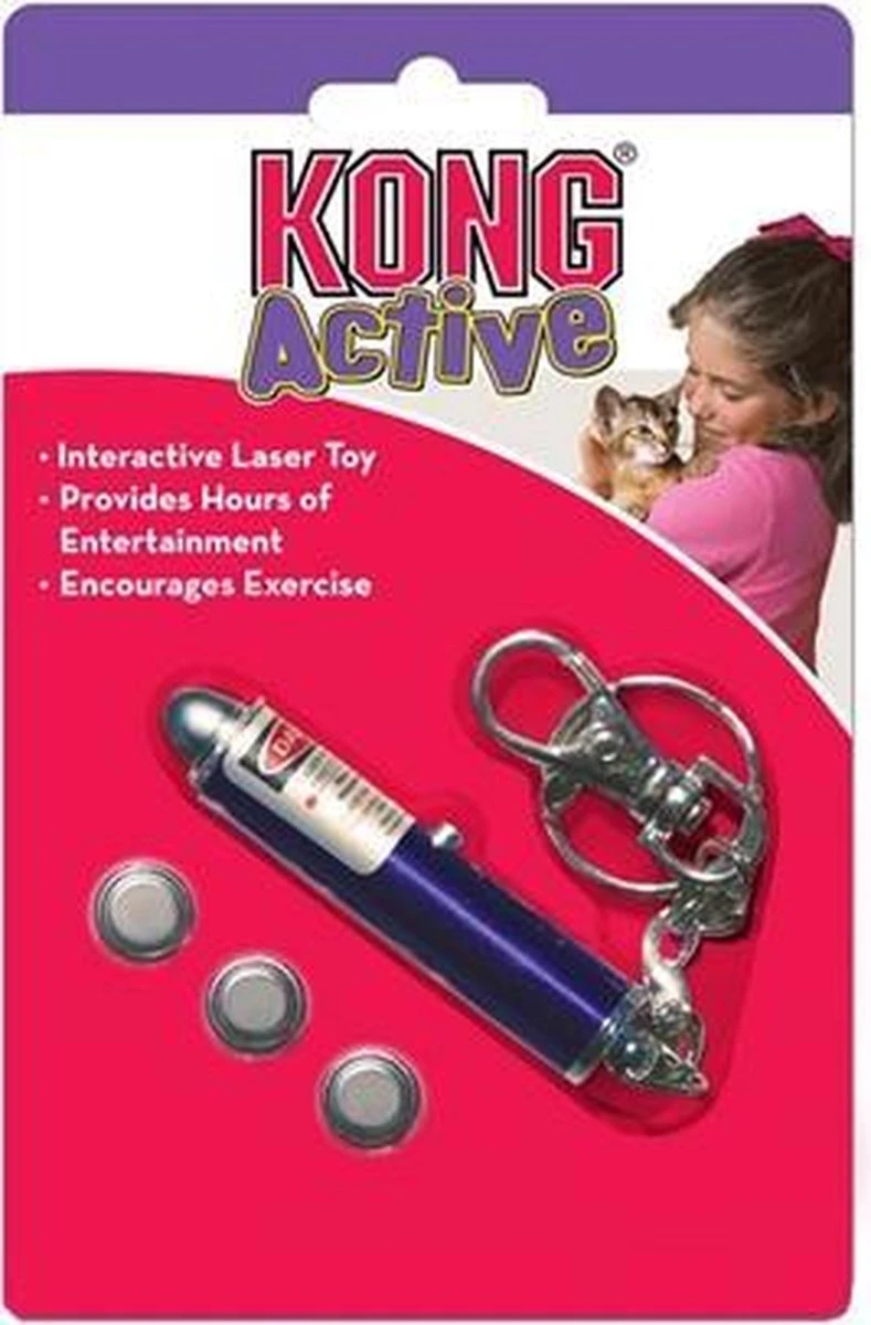 Kong Laser - Laserlamp - Kattenspeelgoed 1 Kong Laser - Laserlamp - Kattenspeelgoed