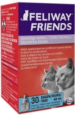 Feliway Friends - Navulling - 1 X 48 Ml - Anti-conflict Voor Katten -Merkloos Winkel 791x1200