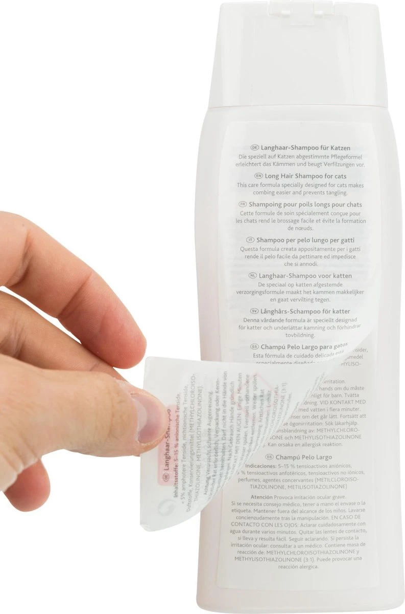 Kattenshampoo Langhaar - Trixie - Shampoo Kat - 250 Ml - Tegen Klitten - Geurende Shampoo 5 Kattenshampoo Langhaar - Trixie - Shampoo Kat - 250 Ml - Tegen Klitten - Geurende Shampoo - Afbeelding 5