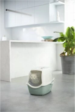 Rotho Bailey - Kattenbak - Groen/Zand -Merkloos Winkel 802x1200 2