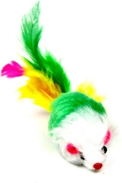 Kittynip Speelmuizen Set (10 Stuks) - Kattenspeeltjes Met Veren - Speelmuizen Met Veer - Kattenmuisjes - Kattenspeelgoed - Speelgoed Voor Katten - Katten Muisjes -Merkloos Winkel 802x1200 4