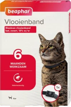 Beaphar Vlooienband Kat - Vlooienbestrijding - Zwart -Merkloos Winkel 804x1200