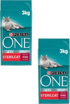 Purina One Sterilcat - Kattenvoer - 2 X Rund Granen 3 Kg 7 Purina One Sterilcat - Kattenvoer - 2 X Rund Granen 3 Kg -Merkloos Winkel 815x1200