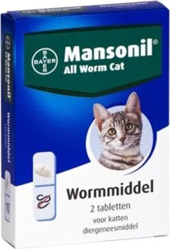 Mansonil All Worm Cat Ontworming - Kat - 2 Tabletten 16 Mansonil All Worm Cat Ontworming - Kat - 2 Tabletten -Merkloos Winkel 818x1200 2