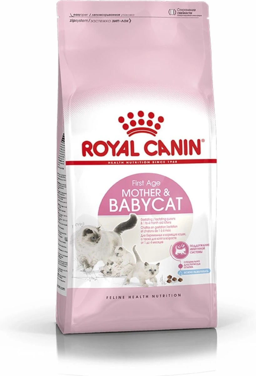 Royal Canin Mother & Babycat - Kattenvoer - 4 Kg 1 Royal Canin Mother & Babycat - Kattenvoer - 4 Kg