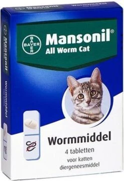 Mansonil All Worm Cat Ontworming - Kat - 2 Tabletten 19 Mansonil All Worm Cat Ontworming - Kat - 2 Tabletten -Merkloos Winkel 825x1200 2