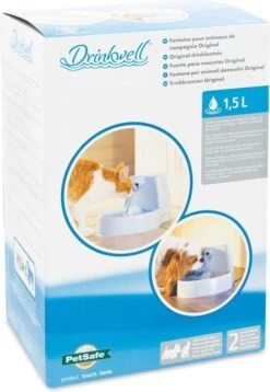 Petsafe Drinkwell Platinum - Drinkfontein - 5 L -Merkloos Winkel 829x1200 1
